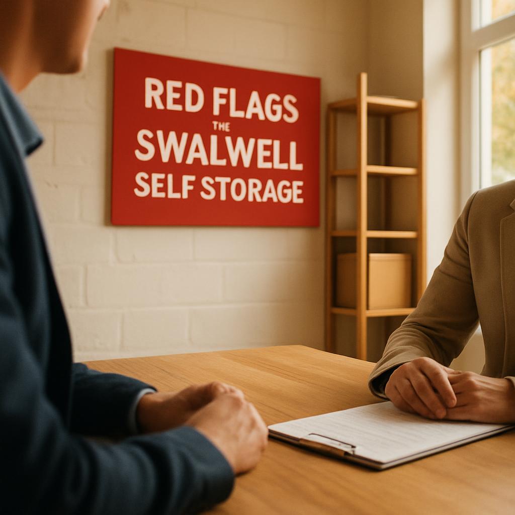 Red Flags in Swalwell Self Storage